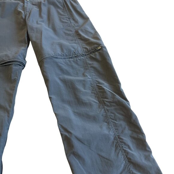 Exofficio Insect Shield Repellant Pants Zip-Off Shorts Grey Outdoor Hiking 10 - Picture 4 of 12